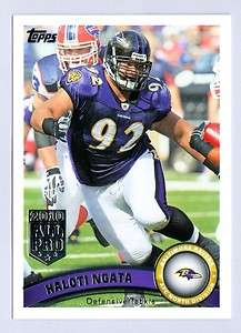 2011 Topps Football #223 Haloti Ngata Ravens  