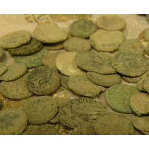  Lot of 50   Ancient Uncleaned Coins 