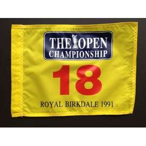  1991 British Open Pin Flag Royal Birkdale Sports 