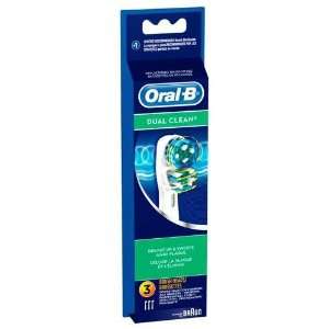  Oral B Dual Clean Brush Heads 3 Count Health & Personal 