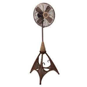   17 Bora Traditional Outdoor Northern Sienna Floor Fan