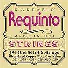 Addario J94 Silver Plated Wound Requinto String Set Standard