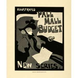   Pall Mall Budget Magazine   Original Halftone Print