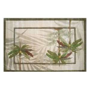  Palm Fronds 53x76 Play Rug TSC 206 5376 Baby