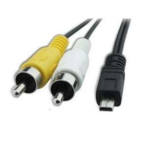  Dealz® AV Audio/Video RCA Cable Cord for Panasonic Lumix DMC FZ28 