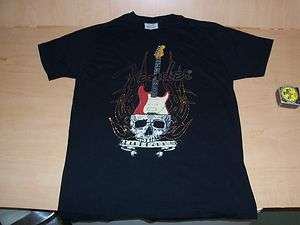 Rock & Roll Lifestyle Authentic FENDER Guitar T Shirt  