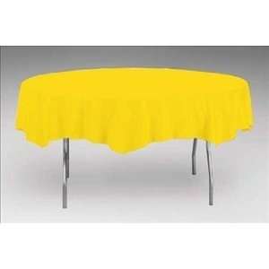   Bus Yellow 82 Paper Table Cover   12/Cs