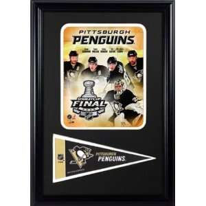  Stanley Cup Pennant Frame   NHL Mugs and Cups