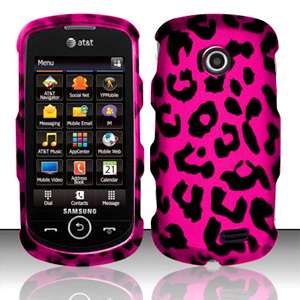 Hard SnapOn Phone Cover Case FOR Samsung SOLSTICE II 2 A817 Leopard 