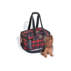  Sherpa Pet Carrier   Red Plaid / Small
