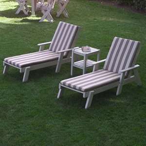  Poly Wood 5 piece Captain Two One TWST Table Outdoor 