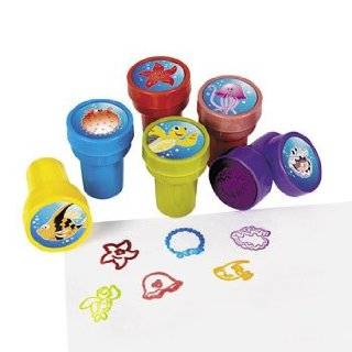 Plastic Tropical Sea Life Stampers