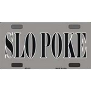  BP 033 Slo Poke   Bicycle License Plate 