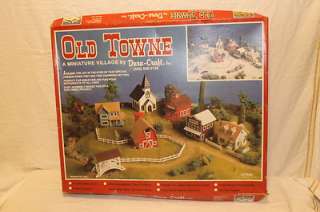 Old Towne Miniature Village Kit By Dura Craft Inc OT950  