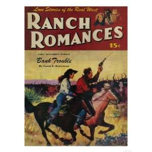  Ranch Romances Magazine Cover Giclee Poster Print, 24x32 