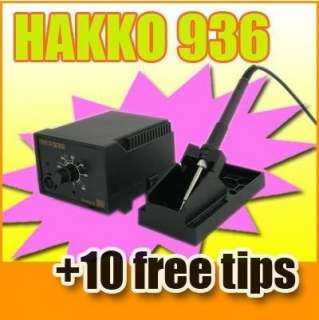 Soldering solder tip iron ESD handle for HAKKO 907 936  