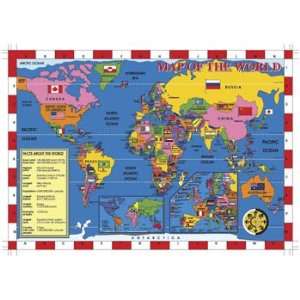 Ravensburger   World Map 200pcs (Puzzles) Toys & Games