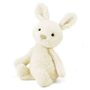   Little Jellycat Nugget Cream Bunny Baby Soft Toy 21cm. Toys & Games