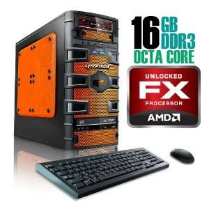   FX Gaming PC, W7 Home Premium, Black/Orange