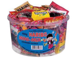 HARIBO   Tub   Smurfs   Cherries   Strawberries   1000 g   1350 g 