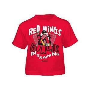  Reebok Detroit Red Wings Toddler Goalie in Training T 