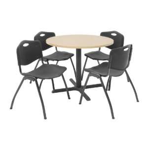   36 Round Table with 4 Chairs by Regency Furniture Furniture & Decor