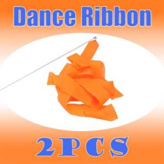 Pcs Orange Gymnastics Gym Dance Ribbon Streamers 157.48  