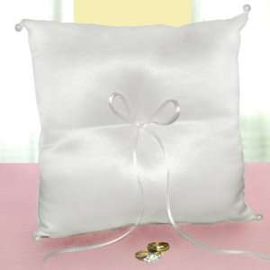  Simply Satin Wedding Ring Pillow