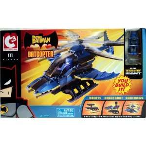   C3 Construction Batcopter with Tactical Batman Minimate Toys & Games