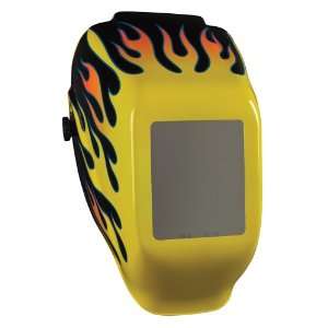   Safety 3013588 Yellow Flame Shade 10 Halo X Welding Helmet Automotive