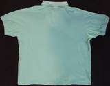   Devanlay Label Polo Golf Tennis Shirt Mens Aqua Blue Size 7 XL  