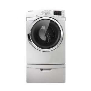  Samsung DV511AGW 7.5 Cu. Ft. Neat White Front Load Gas Dryer 