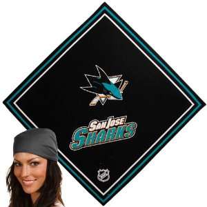  San Jose Sharks Black Jersey Bandana