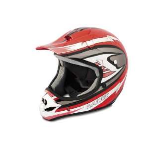  Raider MX 3 Red Medium Off Road Helmet Automotive