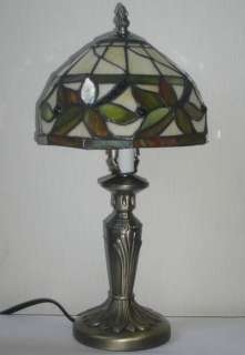 Tiffany Style Stained Glass Small Table Lamp T08033  