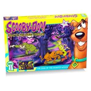   Haunted Woods   Scooby Doo 100 Piece Jigsaw Puzzle 0880 Toys & Games