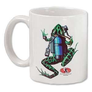   Outfitters Scuba Diving Coffee Mug   Scuba Frog