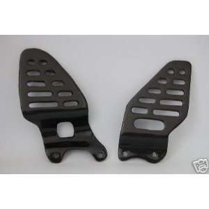    06 Yamaha R6 Carbon Fiber Heel Guards Plate Foot Pedals Automotive