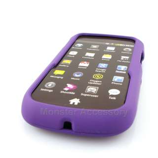 Purple Hard Case Snap On Cover For Tracfone LG500g  