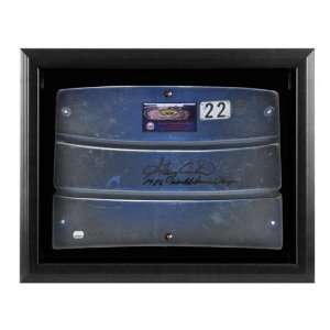   Case Blue Shea Seat with Inscription 86 Ws Champs
