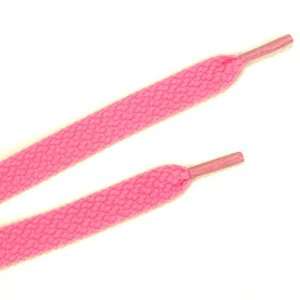  (Pink) flat shoelaces / Fashion Shoelace 120~128cm (1986 9 