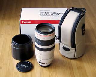 Canon EF 100 400mm f/4.5 5.6L IS USM zoom lens 0829662140424  