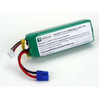 ParkZone PKZ1031 Li Po Battery 1800mAH T28 T 28 Trojan  