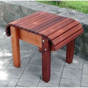    Forever Redwood 30 Inch Adirondack Side Table Patio, Lawn & Garden