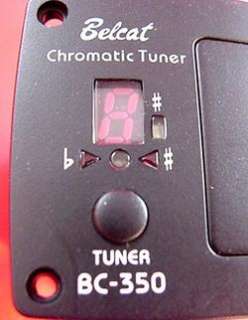 ON BOARD GUITAR TUNER   dont lose any more tuners  