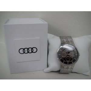  Genuine Audi Stainless Steel Watch (Dealer Exclusive) Automotive
