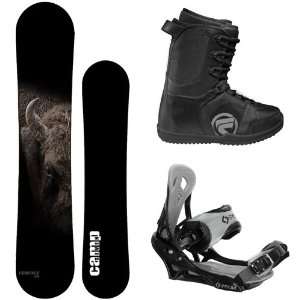  Camp Seven Heritage 2012 Mens Snowboard Package with Flow 