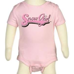 SnowKidz   Pink Infant Onzies Snowmobile Snowboarding Clothing, 12 18 