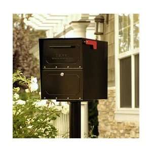  Oasis Locking Mailbox   Black