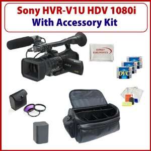  Sony HVR V1U HDV 1080i/24p Cinema Style Camcorder With 